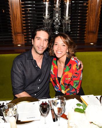 David Schwimmer i Zoe Buckman