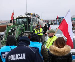 Protesty rolników na Mazowszu