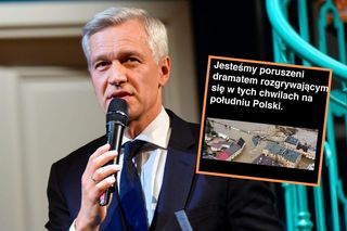 Michał Żebrowski pomoże powodzianom. Zdobył się na imponujący gest