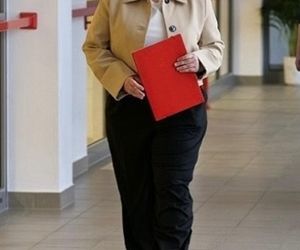 Aneta Zając na planie serialu Pierwsza miłość - styczeń 2025