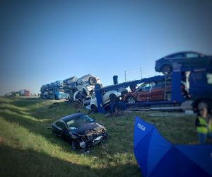 Tragedia podczas wymiany koła w ciężarówce. Potworny wypadek