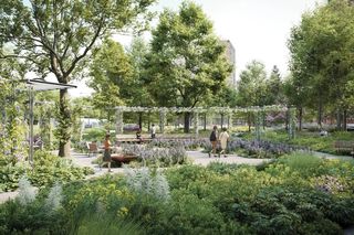 Koncepcja przebudowy ulic na Starej Pradze autorstwa pracowni RS Architektura Krajobrazu