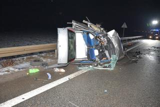 Pirat drogowy zmiótł z drogi policjanta