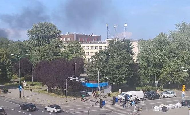 Pożar w Siemianowicach Śląskich