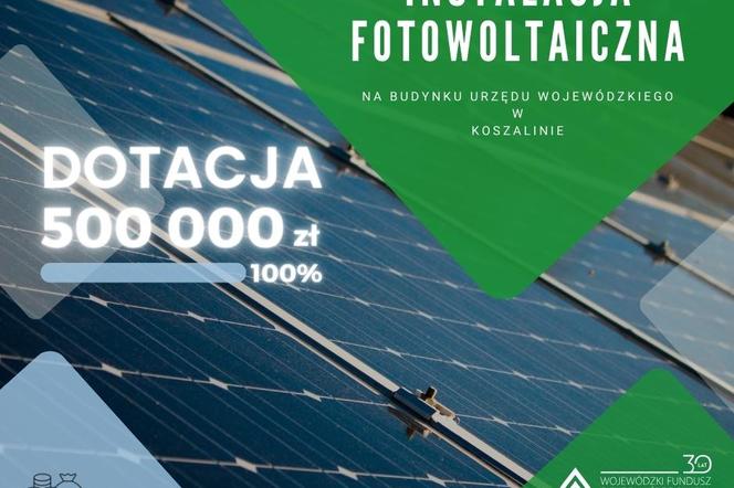 Fotowoltaika w Urzędzie Wojewódzkim w Koszalinie