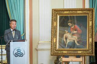 Obraz Madonny z Dzieciątkiem w Zamku Królewskim