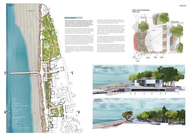 Konkurs na projekt promenady nadmorskiej w Ustce: wyniki