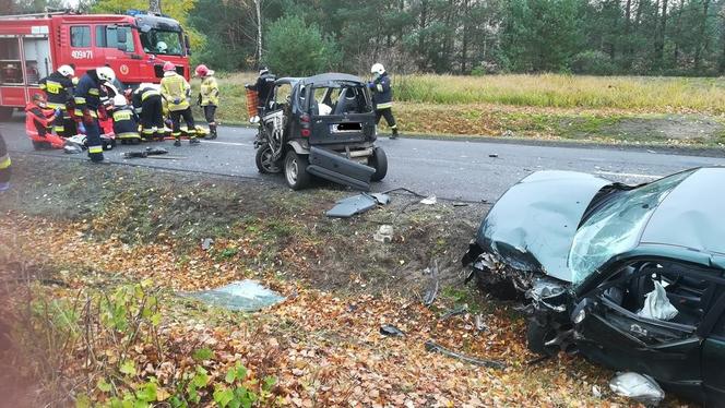 PILNE: KOSZMARNY wypadek na DW 483. Trwa akcja reanimacyjna kierowcy smarta