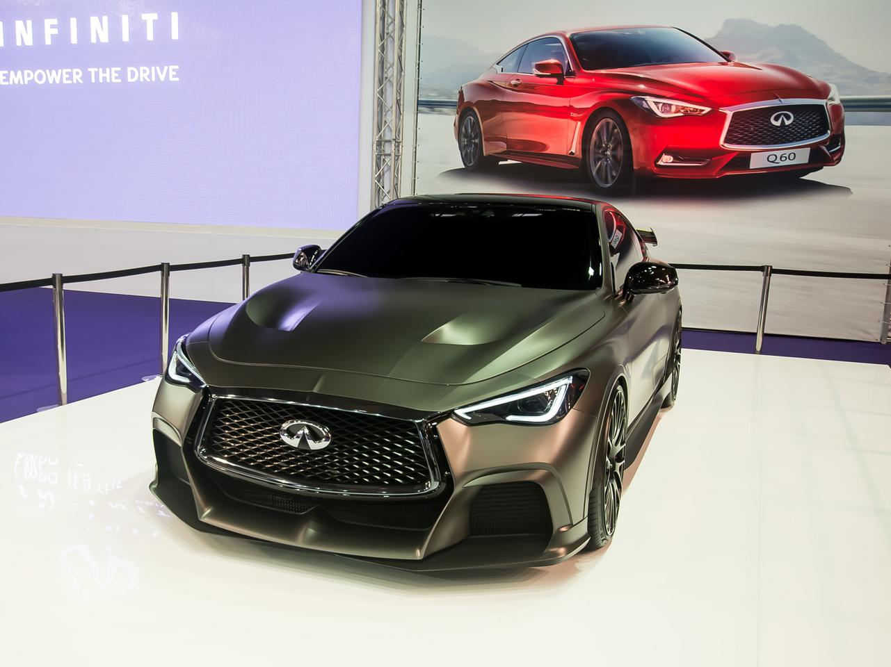 Infiniti Q60 Project Black S na Poznań Motor Show 2017