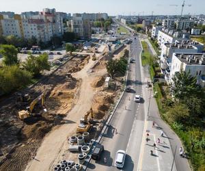 Przebudowa Lazurowej na finiszu