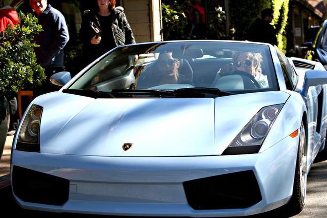 Rod Stewart i jego Lamborghini Gallardo