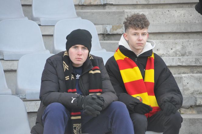 Korona Kielce - Motor Lublin. Kibice na Exbud Arenie