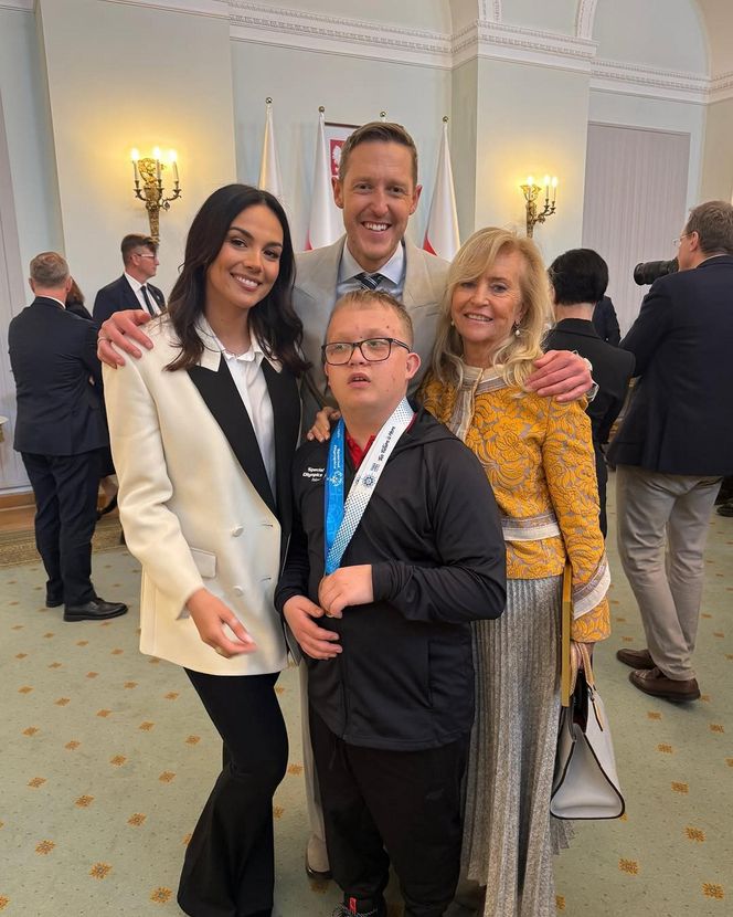 Paulina Krupińska u Andrzeja Dudy