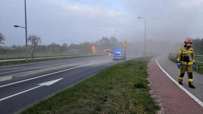 Gostynin. Senior przejechał matkę z dwójką dzieci! Dramatyczna akcja ratunkowa