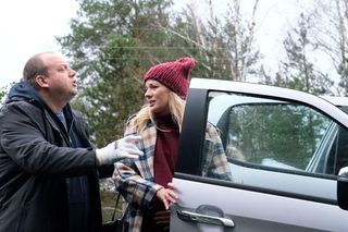 M jak miłość odc. 1854. Jagoda (Katarzyna Kołeczek), Tadeusz (Bartłomiej Nowosielski)