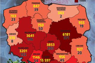 Wczoraj znów ponad 500 nowych zakażeń, a Polacy przestają bać się śmiertelnej choroby
