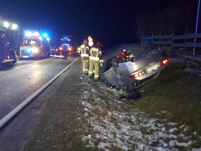 Wypadek pod Szczecinkiem