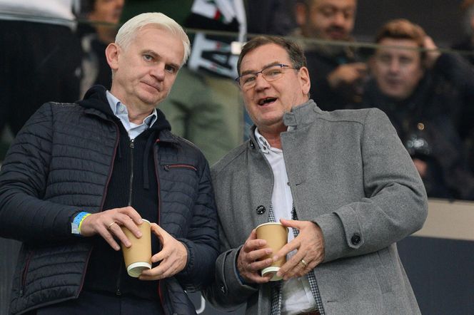 Jan Urban i Jacek Magiera przyłapani na Legii