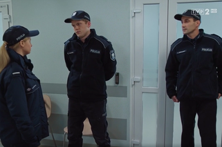 M jak miłość, odcinek 1567, Sonia (Barbara Wypych), policjanci