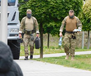 Wielka akcja CBŚP. Zatrzymany Białorusin, materiały wybuchowe w mieszkaniu