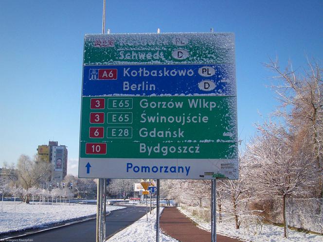 Zima w Szczecinie