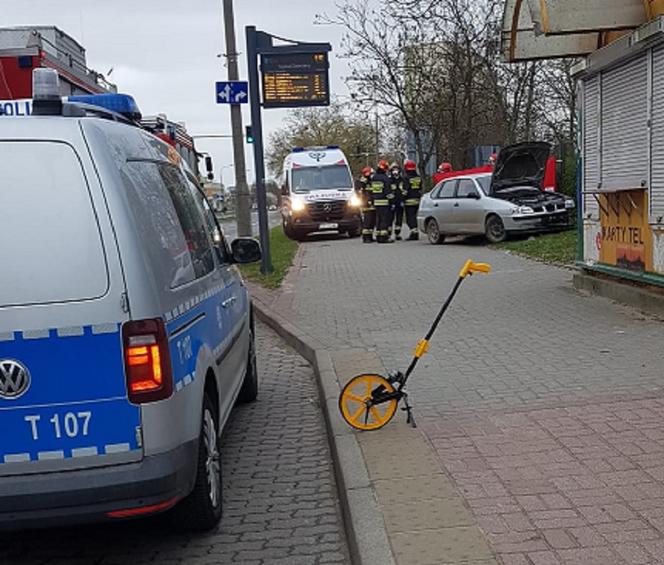 Tragiczny wypadek przy szpitalu w Olsztynie
