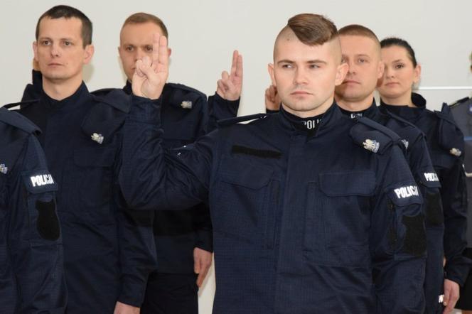 Nowi policjanci na Podkarpaciu