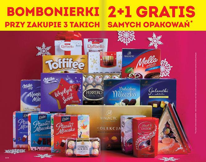 Biedronka - SZALONE promocje przed świętami. Karp, jajka i bombonierki za darmo. Szynka za 1,50 zł!