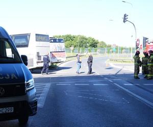 Kraksa autobusów w Nowej Hucie. Nie żyje 61-letni kierowca MPK