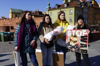 Spontaniczny protest matek z Ukrainy. „Powstrzymajmy zabijanie dzieci”