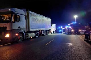 Miodówko. Kolizja na S51. Jedna osoba w szpitalu