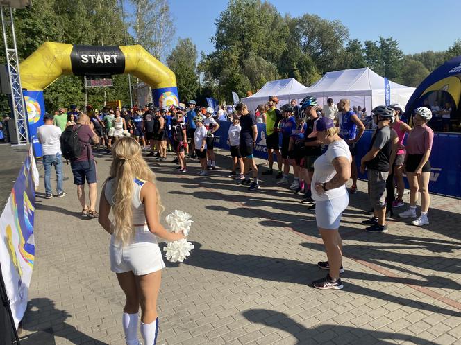 Kilometry Pomocy Michelin 2024. Sportowe emocje na plaży miejskiej w Olsztynie. Zobacz zdjęcia!