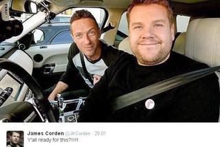 Chris Martin w Carpool Karaoke. Lider Coldplay pobije Adele?