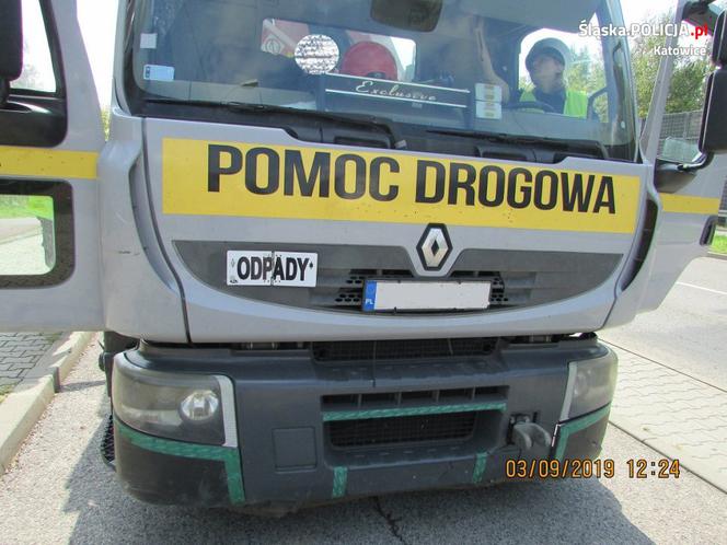 Woził syf po Katowicach! Szlam pływał po ulicach [ZDJĘCIA]