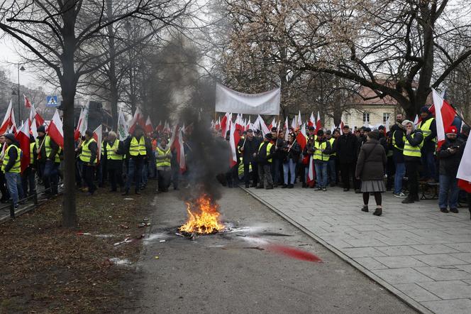  Protest rolników w Warszawie 6.03.2024