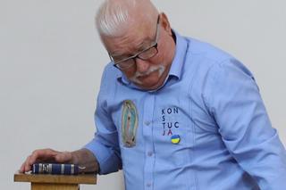 Wałęsa zaczepiony po wyjściu z kościoła