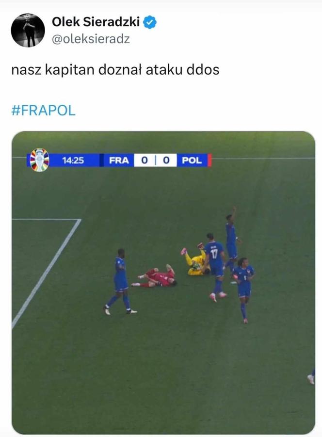 Polska - Francja. Zobacz najlepsze MEMY z meczu o honor