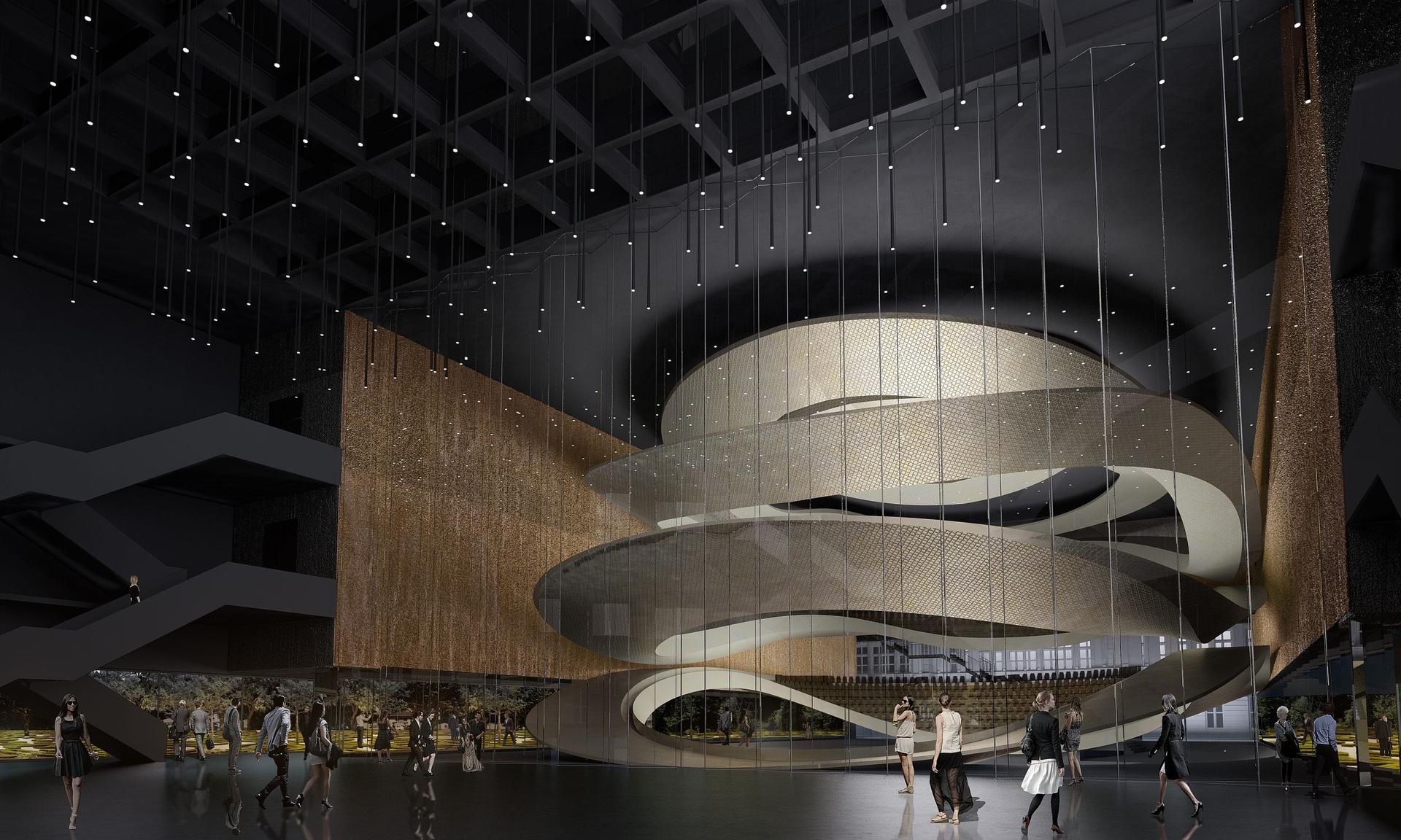 Sinfonia Varsovia, wnętrze