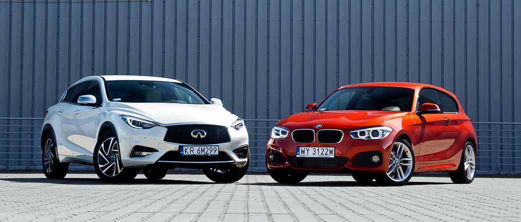 Infiniti Q30 1.6t vs. BMW 118i A/T