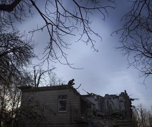 Wojna w Ukrainie. Zmasowany atak dronów na Kijów, są ranni