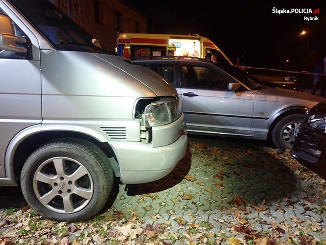 Pijany Ukrainiec stracił panowanie i wjechał w zaparkowane samochody. W aucie było niemowlę