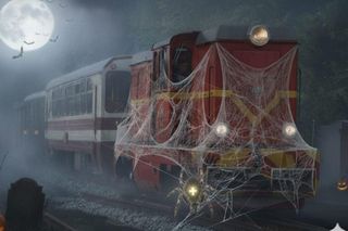 Najstraszniejsza noc w roku z bytomską wąskotorówką. Górnośląska Kolej Wąskotorowa gotowa na Halloween