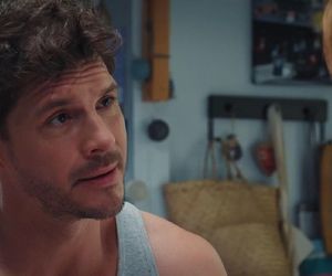 M jak miłość odc. 1879. Kama (Michalina Sosna), Marcin (Mikołaj Roznerski)