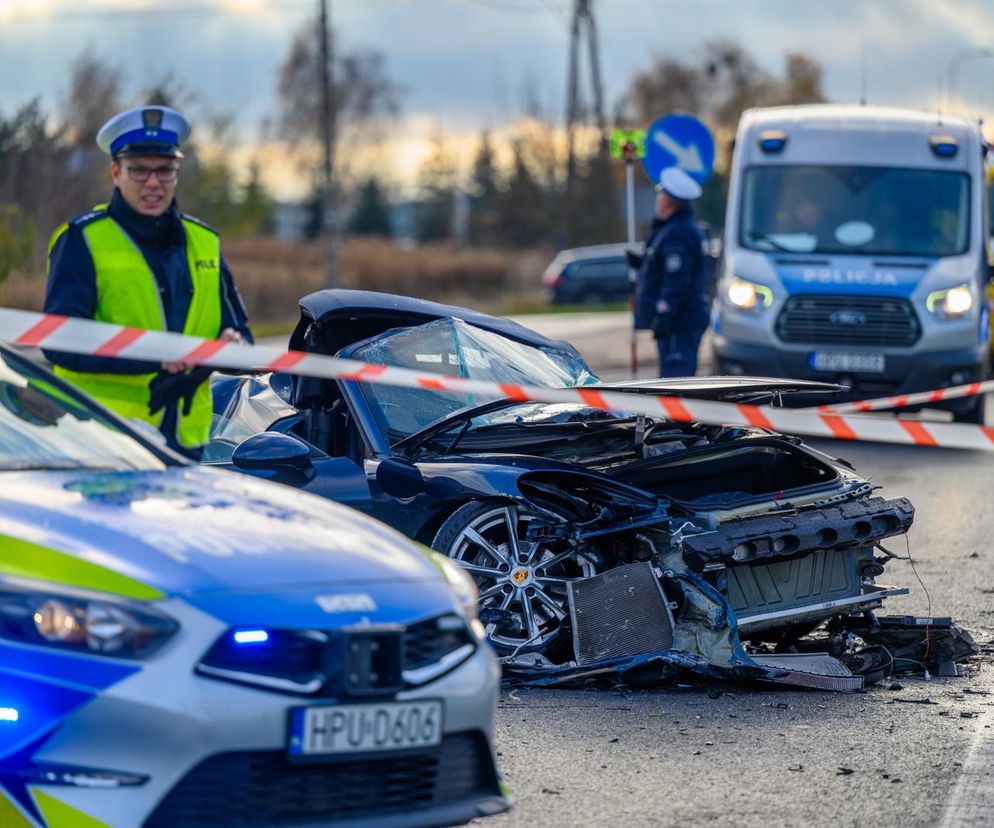 Śmiertelny wypadek na DW 184 w Mrowinie