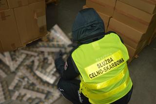 Podlaska KAS udaremniła rekordowy przemyt papierosów