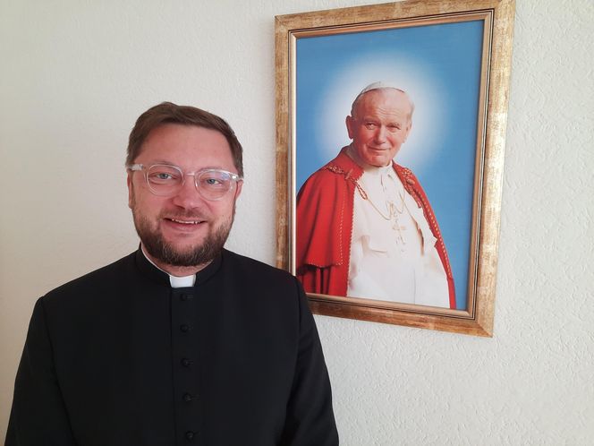ks. Paweł Wojtalewicz, koordynator Fundacji Dzieło Nowego Tysiąclecia w diecezji koszalińsko-kołobrzeskiej