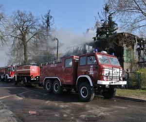 Pożar hotelu socjalnego w Kamieniu Pomorskim