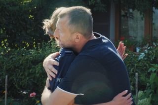 M jak miłość, odcinek 1840. Natalka (Dominika Suchecka), Bartek (Arkadiusz Smoleński)