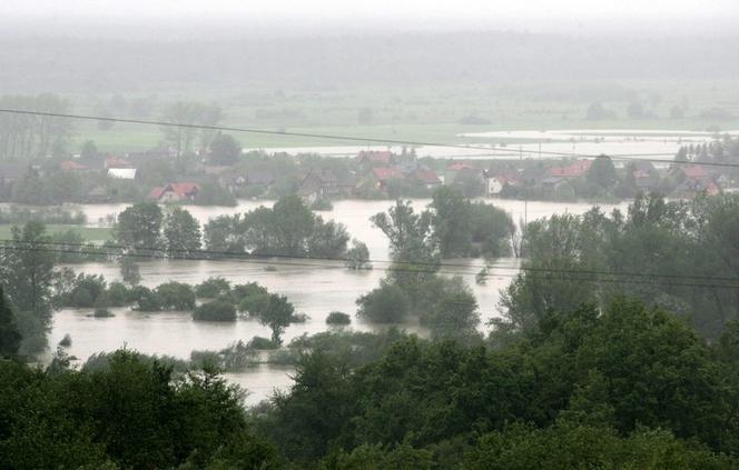 Powódź w Małopolsce 