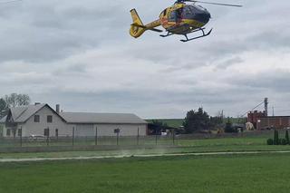 Strzegowa-Kolonia. Druh Konrad uratował ranną kobietę za pomocą paska od spodni